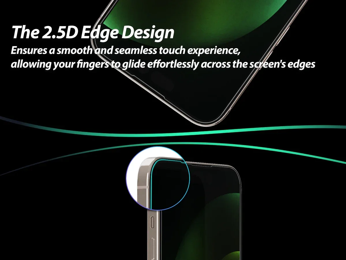 Whitestone Dome Glass Apple iPhone 15 Plus / 16 Plus Screen Protector (2-Pack) afbeelding 4