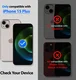Whitestone iPhone 15 Plus / 16 Plus  Screen Protector UV-Licht Folie (2-Pack) afbeelding 7