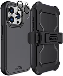 Whitestone Aegis Apple iPhone 15 Pro Hoesje Full Protect Cover Zwart afbeelding