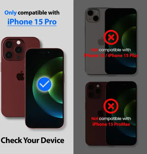 Whitestone Aegis Apple iPhone 15 Pro Hoesje Full Protect Cover Zwart afbeelding 5