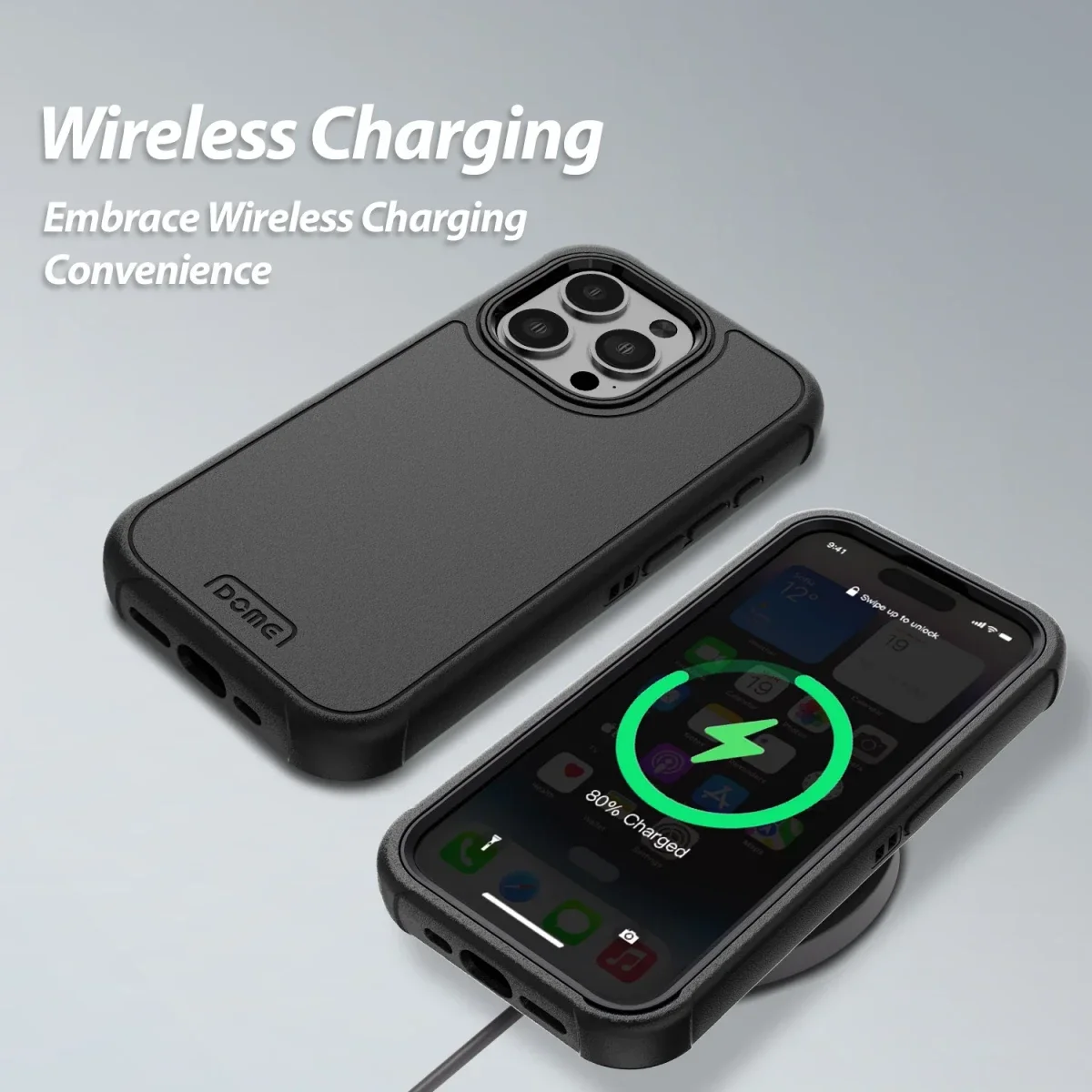 Whitestone Aegis Apple iPhone 15 Pro Hoesje Full Protect Cover Zwart afbeelding 8