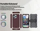 Whitestone Aegis Apple iPhone 15 Pro Hoesje Full Protect Cover Blauw afbeelding 7