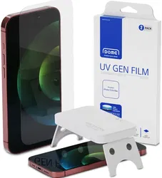 Whitestone iPhone 15 Pro Max Screen Protector UV-Licht Folie (2-Pack) afbeelding