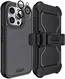 Whitestone Aegis iPhone 15 Pro Max Hoesje Full Protect Cover Zwart afbeelding 1