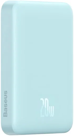 Baseus Megattach 10.000 mAh Powerbank Compact Met MagSafe Blauw 20W afbeelding 13