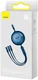 Baseus 3-in-1 Kabel USB-C naar Micro-USB / USB-C / Lightning 1.1M Blauw afbeelding 9