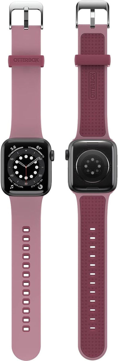 OtterBox Apple Watch Bandje - 1-10/SE - 42/41/40/38MM - Siliconen - Roze afbeelding 4