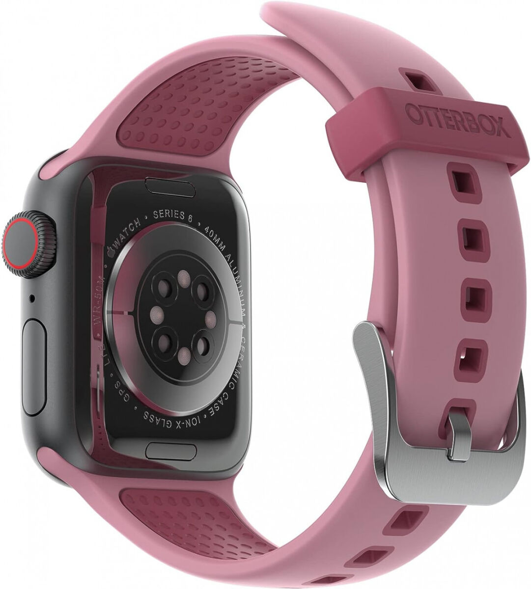 OtterBox Apple Watch Bandje - 1-10/SE - 42/41/40/38MM - Siliconen - Roze afbeelding 1