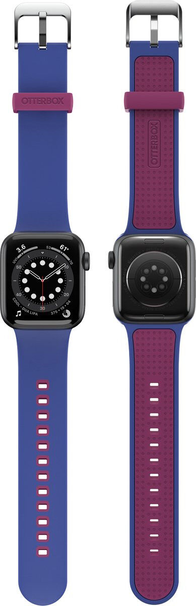 OtterBox Apple Watch Bandje - 1-10/SE - 42/41/40/38MM - Siliconen - Rood afbeelding 4