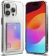Ringke Fusion Card iPhone 15 Pro Max Hoesje Kaarthouder Transparant afbeelding 1