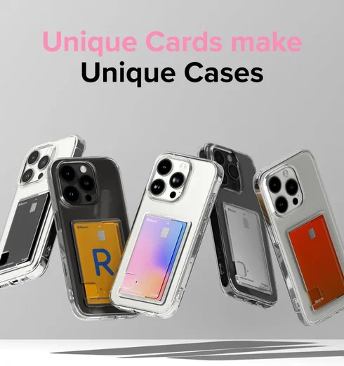 Ringke Fusion Card iPhone 15 Pro Max Hoesje Kaarthouder Transparant afbeelding 8