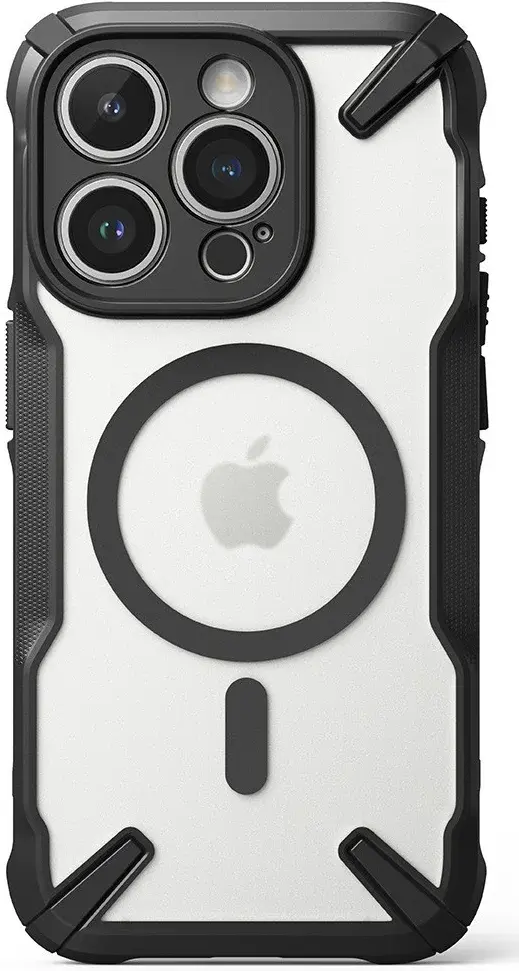 Ringke Fusion X Magnetic Apple iPhone 15 Pro Max Hoesje MagSafe Zwart afbeelding 15