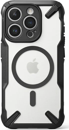 Ringke Fusion X Magnetic Apple iPhone 15 Pro Max Hoesje MagSafe Zwart afbeelding 15
