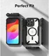 Ringke Fusion X Magnetic Apple iPhone 15 Pro Max Hoesje MagSafe Zwart afbeelding 7