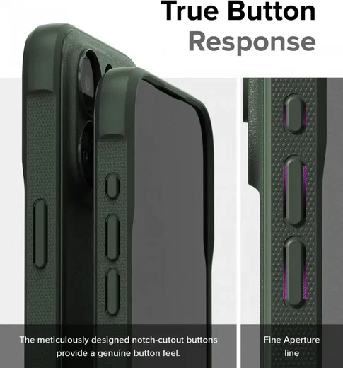 Ringke Onyx iPhone 15 Pro Max Hoesje Flexibel TPU Back Cover Groen afbeelding 10