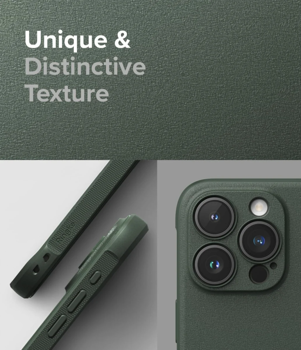 Ringke Onyx iPhone 15 Pro Max Hoesje Flexibel TPU Back Cover Groen afbeelding 5