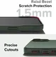 Ringke Onyx iPhone 15 Pro Max Hoesje Flexibel TPU Back Cover Groen afbeelding 9