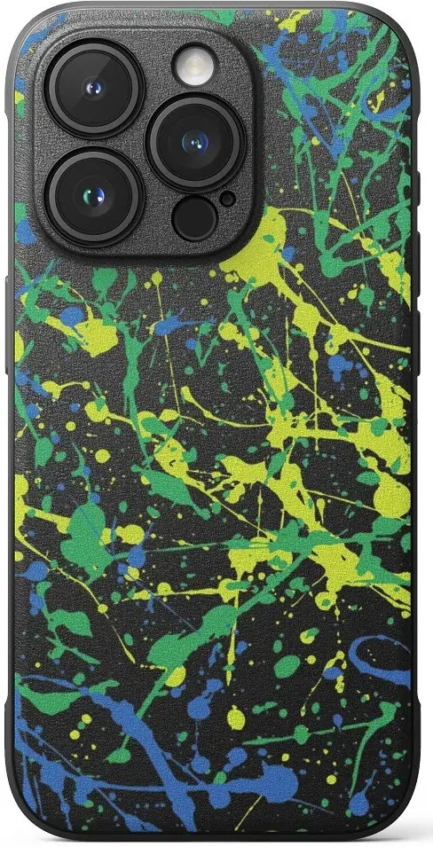 Ringke Onyx Design Apple iPhone 15 Pro Max Hoesje Flexibel TPU Paint afbeelding 12