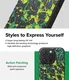 Ringke Onyx Design Apple iPhone 15 Pro Max Hoesje Flexibel TPU Paint afbeelding 3