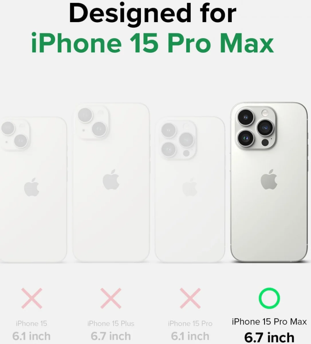Ringke Onyx Design Apple iPhone 15 Pro Max Hoesje Flexibel TPU Paint afbeelding 7