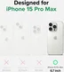 Ringke Onyx Design Apple iPhone 15 Pro Max Hoesje Flexibel TPU Paint afbeelding 7