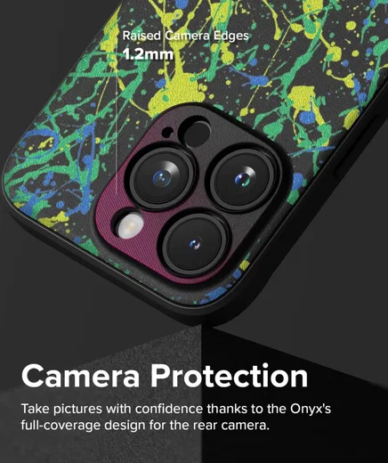 Ringke Onyx Design Apple iPhone 15 Pro Max Hoesje Flexibel TPU Paint afbeelding 8
