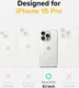 Ringke Onyx Design iPhone 15 Pro Max Hoesje Flexibel TPU Checkerboard afbeelding 7