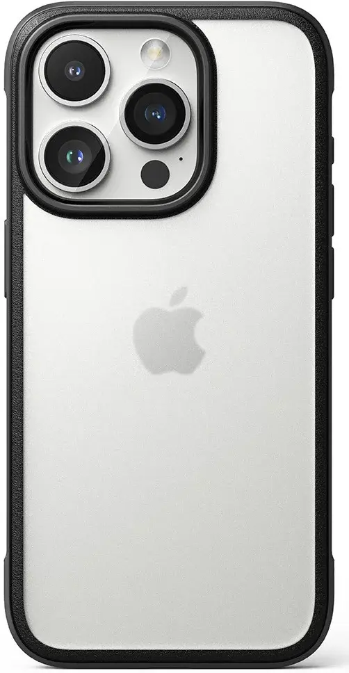 Ringke Fusion Bold iPhone 15 Pro Max Hoesje Back Cover Matte Zwart afbeelding 14