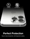 Ringke Full Cover Glass iPhone 15 Pro Max Camera Protector Glas (2-Pack) afbeelding 3