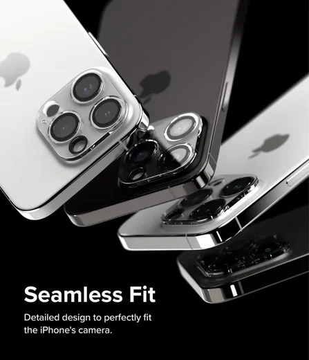 Ringke Full Cover Glass iPhone 15 Pro Max Camera Protector Glas (2-Pack) afbeelding 6