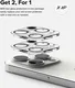 Ringke Full Cover Glass iPhone 15 Pro Max Camera Protector Glas (2-Pack) afbeelding 7