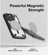 Ringke Fusion X Magnetic Apple iPhone 15 Pro Hoesje MagSafe Zwart afbeelding 9