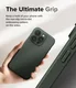 Ringke Onyx Apple iPhone 15 Pro Hoesje Flexibel TPU Back Cover Groen afbeelding 4
