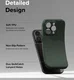 Ringke Onyx Apple iPhone 15 Pro Hoesje Flexibel TPU Back Cover Groen afbeelding 8