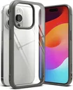 Ringke Fusion Bold Apple iPhone 15 Pro Hoesje Back Cover Grijs