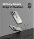 Ringke Fusion Bold Apple iPhone 15 Pro Hoesje Back Cover Grijs afbeelding 3