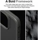 Ringke Fusion Bold Apple iPhone 15 Pro Hoesje Back Cover Matte Grijs afbeelding 4