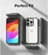 Ringke Fusion Bold Apple iPhone 15 Pro Hoesje Back Cover Matte Grijs afbeelding 9