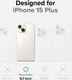 Ringke Fusion Card Apple iPhone 15 Plus Hoesje Kaarthouder Transparant afbeelding 6