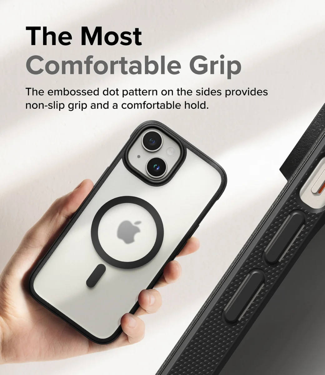 Ringke Fusion Bold Magnetic Apple iPhone 15 Plus Hoesje MagSafe Zwart afbeelding 6