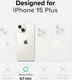 Ringke Fusion Bold Magnetic Apple iPhone 15 Plus Hoesje MagSafe Zwart afbeelding 9