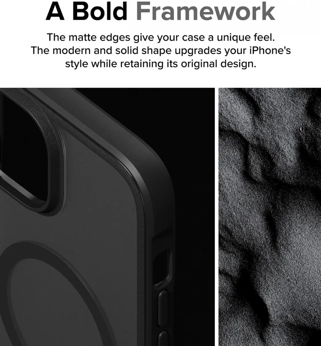 Ringke Fusion Bold Magnetic Apple iPhone 15 Plus Hoesje MagSafe Zwart afbeelding 10
