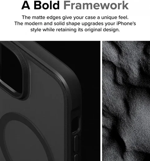 Ringke Fusion Bold Magnetic Apple iPhone 15 Plus Hoesje MagSafe Zwart afbeelding 10