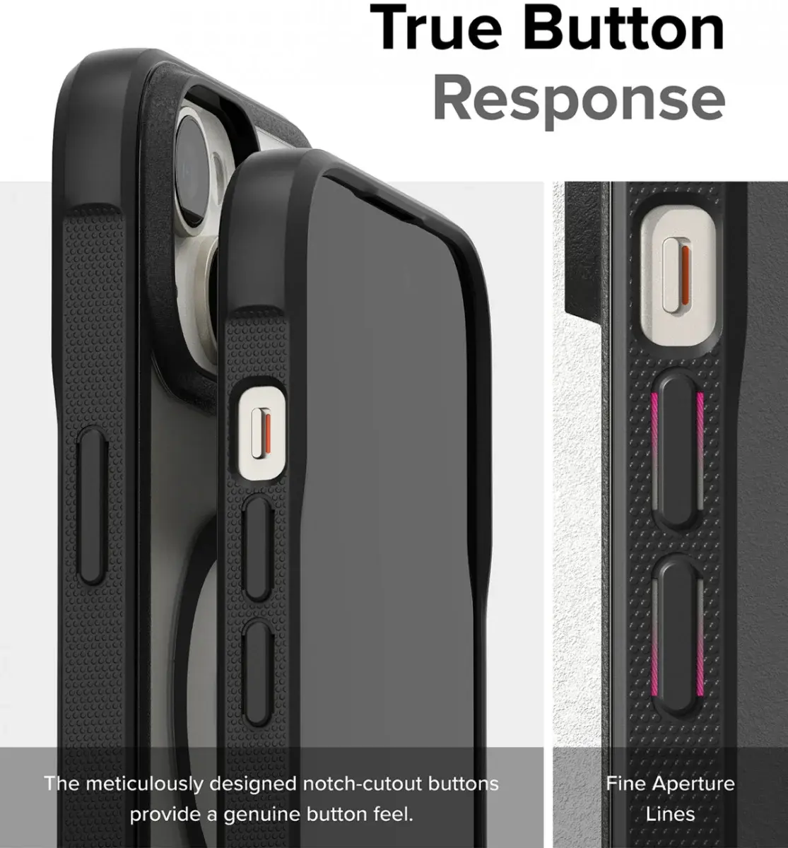 Ringke Fusion Bold Magnetic Apple iPhone 15 Plus Hoesje MagSafe Zwart afbeelding 12