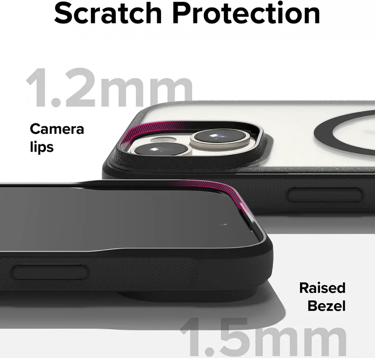 Ringke Fusion Bold Magnetic Apple iPhone 15 Plus Hoesje MagSafe Zwart afbeelding 13