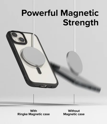 Ringke Fusion Bold Magnetic Apple iPhone 15 Plus Hoesje MagSafe Zwart afbeelding 15