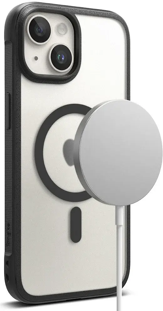 Ringke Fusion Bold Magnetic Apple iPhone 15 Plus Hoesje MagSafe Zwart afbeelding 18