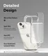 Ringke Fusion Card Apple iPhone 15 Hoesje Kaarthouder Transparant afbeelding 8