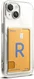 Ringke Fusion Card Apple iPhone 15 Hoesje Kaarthouder Transparant afbeelding 17