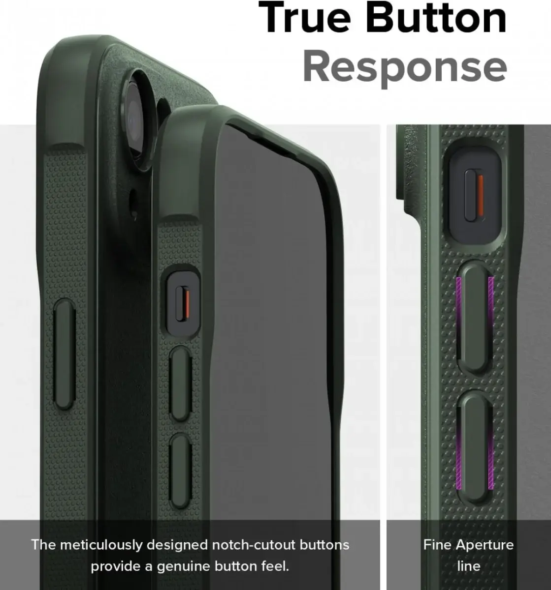 Ringke Onyx Apple iPhone 15 Hoesje Flexibel TPU Back Cover Groen afbeelding 10